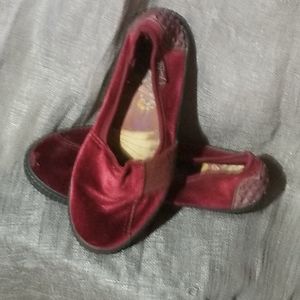 Blowfish Malbu Red Loafer Shoes Size